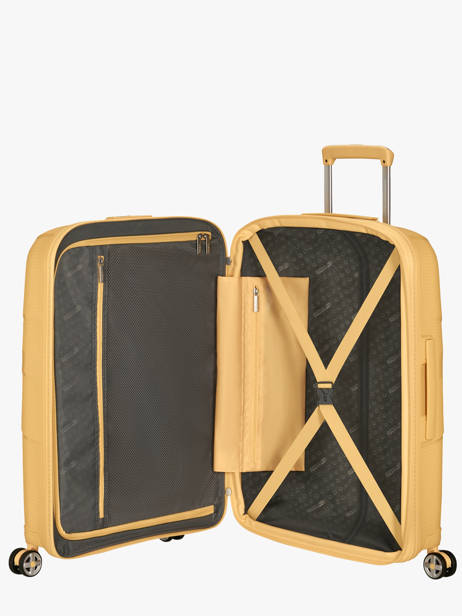Harde Reiskoffer Starvibe American tourister Geel starvibe 146371 ander zicht 3